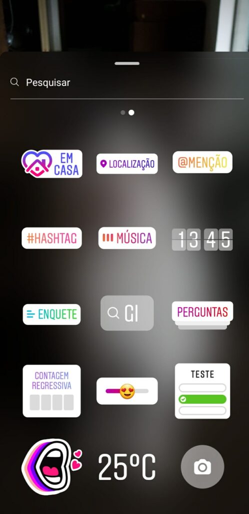 Como adicionar figurinhas no instagram