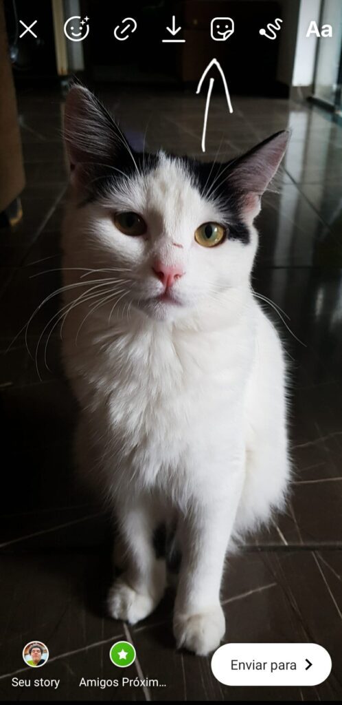 Como adicionar figurinhas no instagram