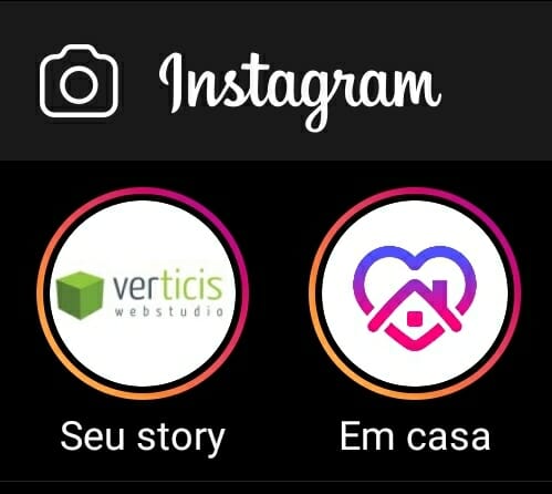 Como adicionar a figurinha de em casa no instagram