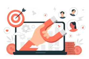 trafego pago atraindo leads em página de venda